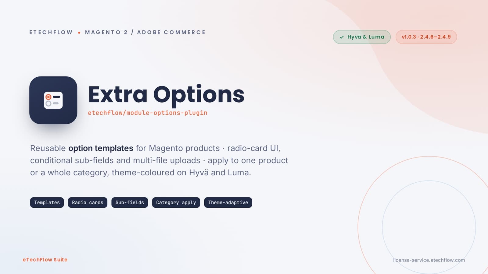 Extra Options — hero