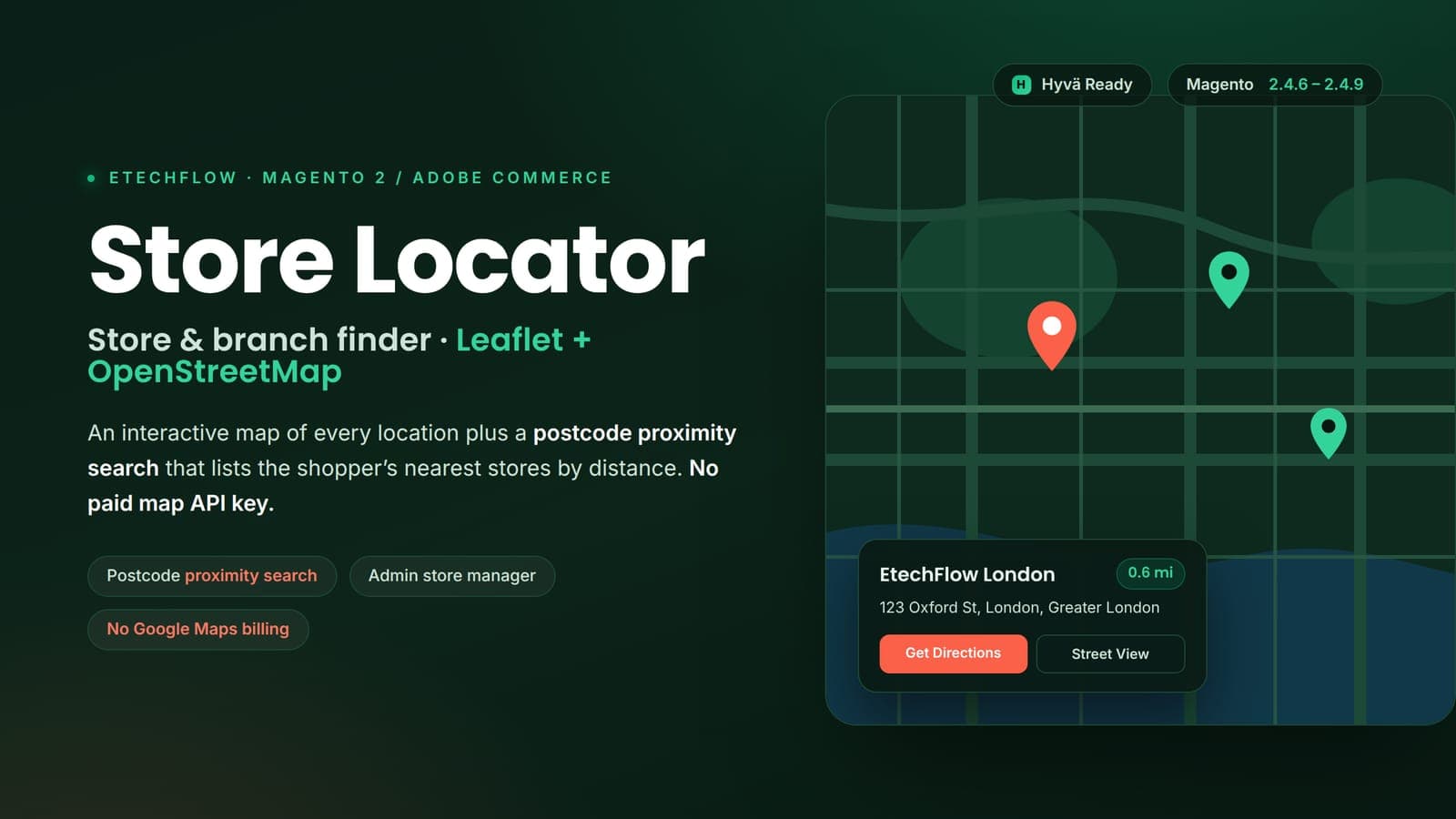 Store Locator — map-based store finder for Magento 2